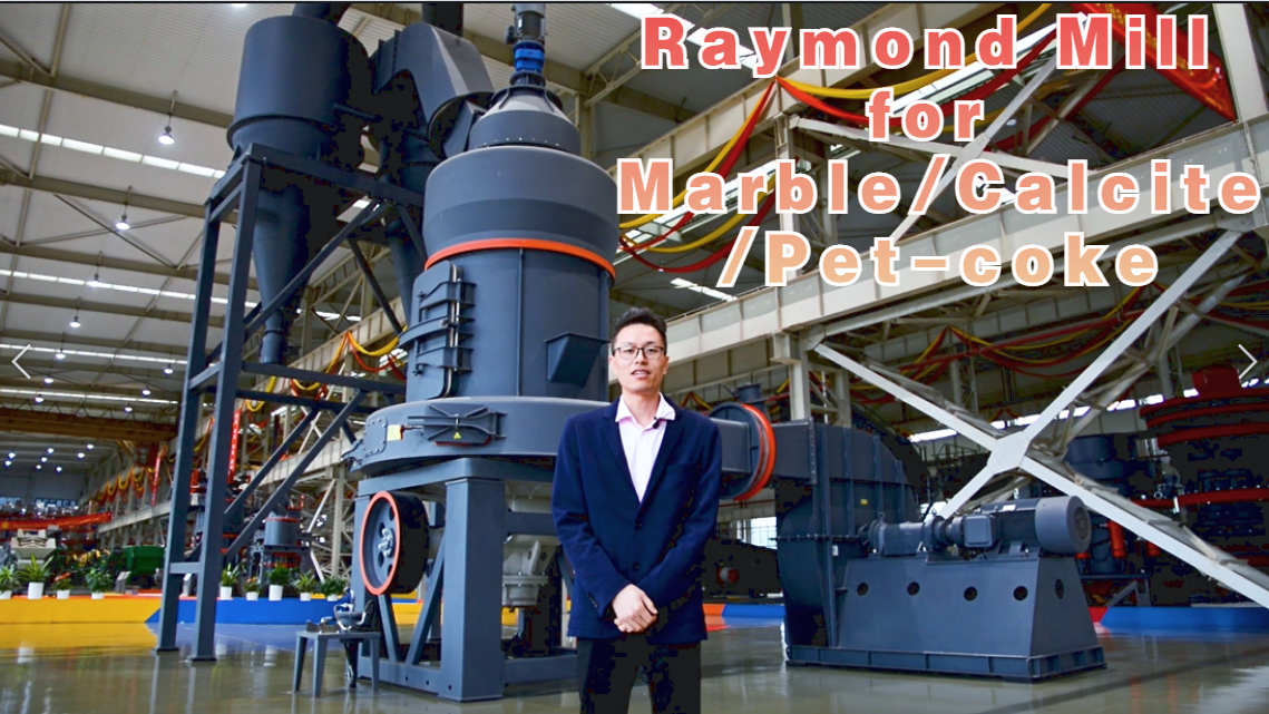 Raymond mill for Marble/Calcite/Pet-coke