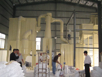 Asia Calcium Carbonate Grinding Mill Plant