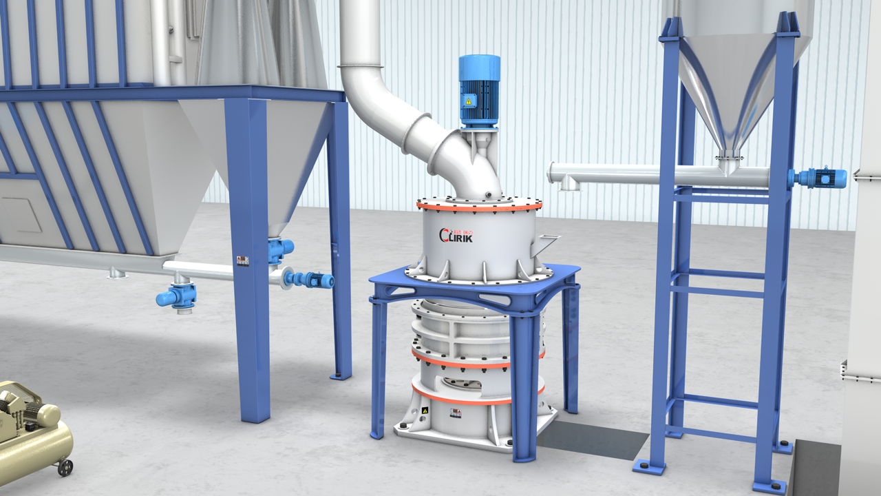 Calcined calcium carbonate grinding machine