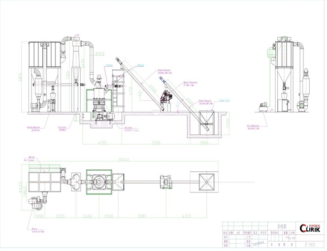 waste type pyrolysis carbon black processing system