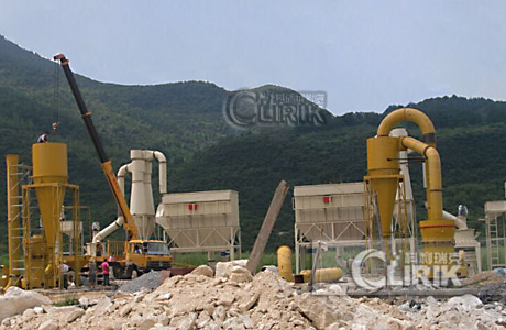 Talcum Powder Grinding Plant in Egypt