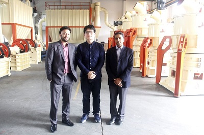 Indian Customers Visit Clirik for Micro Powder Grinding Mill