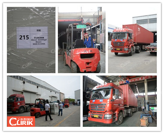 CLUM vertical roller mill delivery