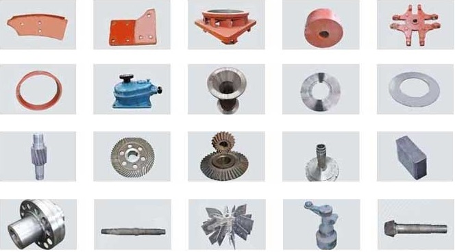 Raymond roller mill parts