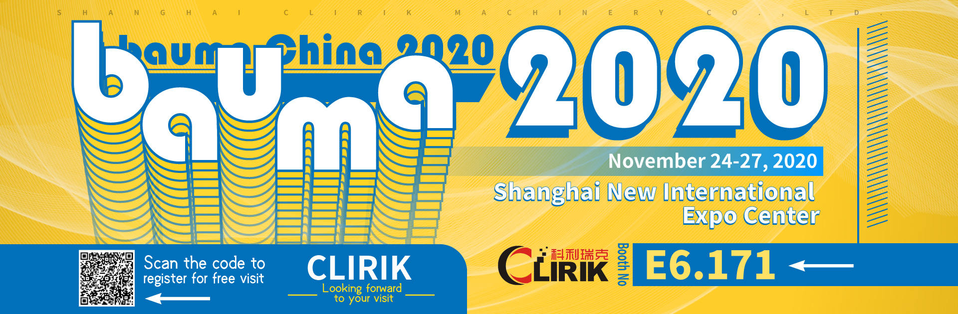 Clirik Bauma China 2020