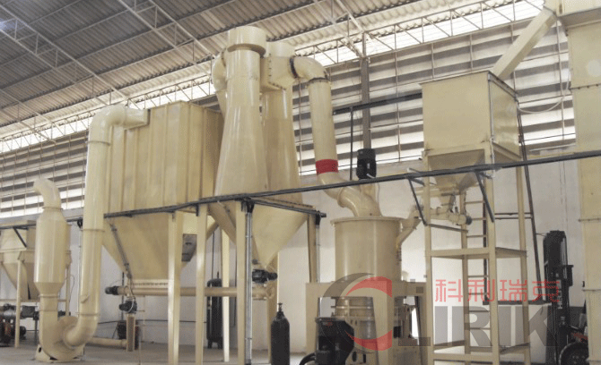 Fluorite crushing & grinding plant