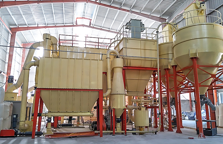 barite powder grinding production line-CLIRIK Machinery