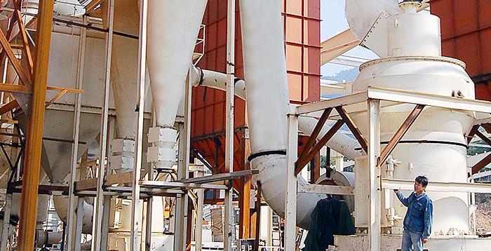 Vertical mill equipment for grinding limestone powder