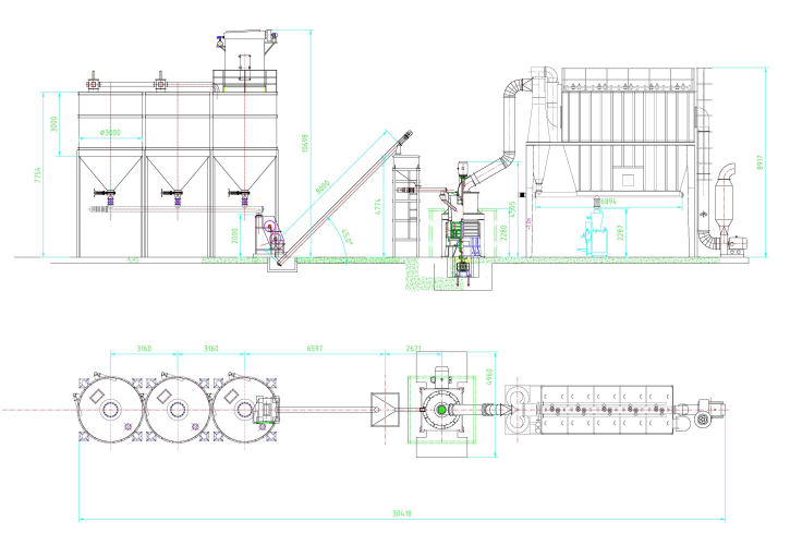 HGM Grinding Mill for carbon black powder making