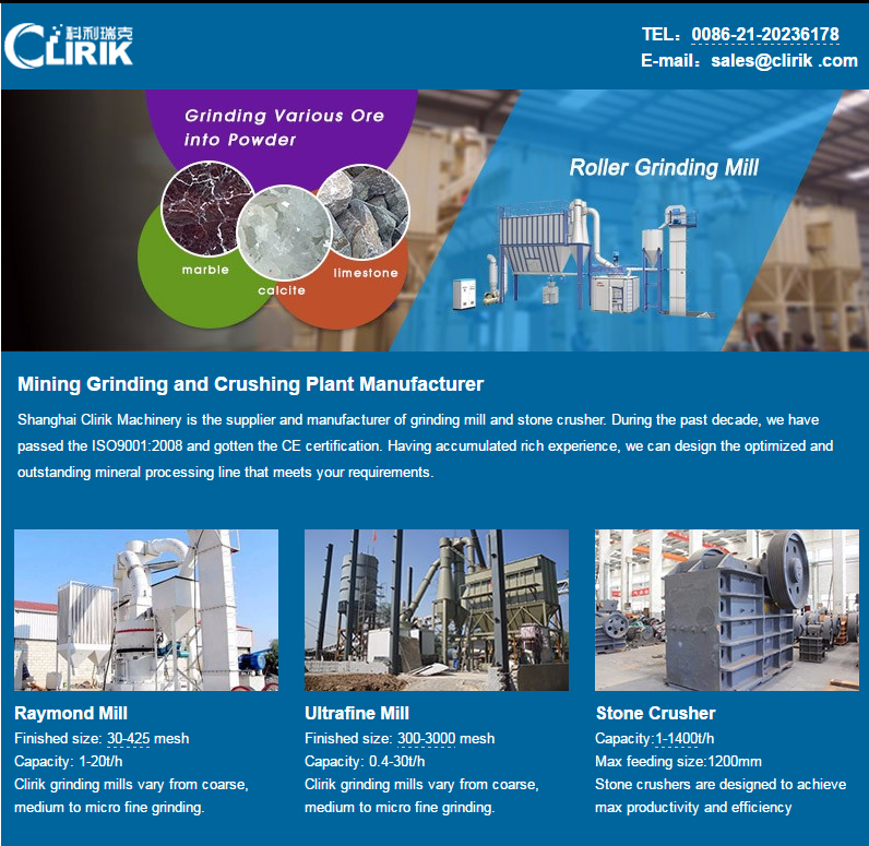 Fly ash grinding mill supplier-CLIRIK Machinery