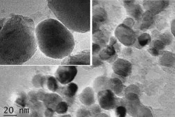 Graphene coated rare earth doped nano oxide