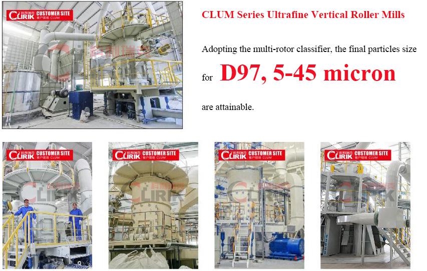 CLUM ultrafine vertical roller mill