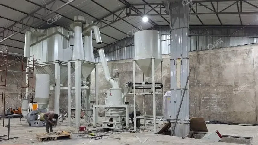 20,000 Tons/Year Marble HGM80 Roller Mill Grind...