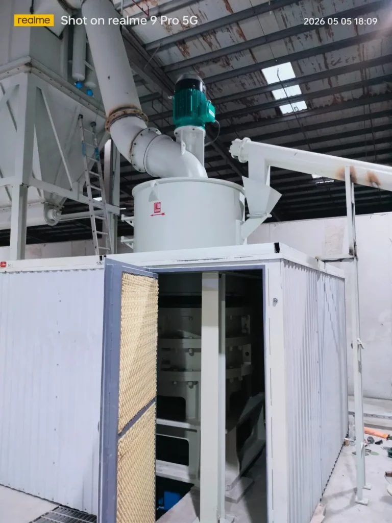 clirik hgm100 grinding mill main unit with sound proof room