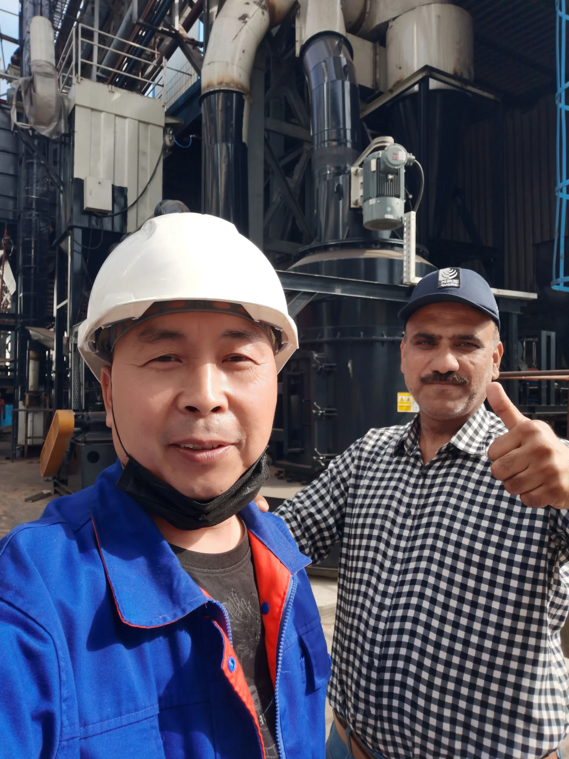 clirik installation engineer working for pakistan coal grinding project