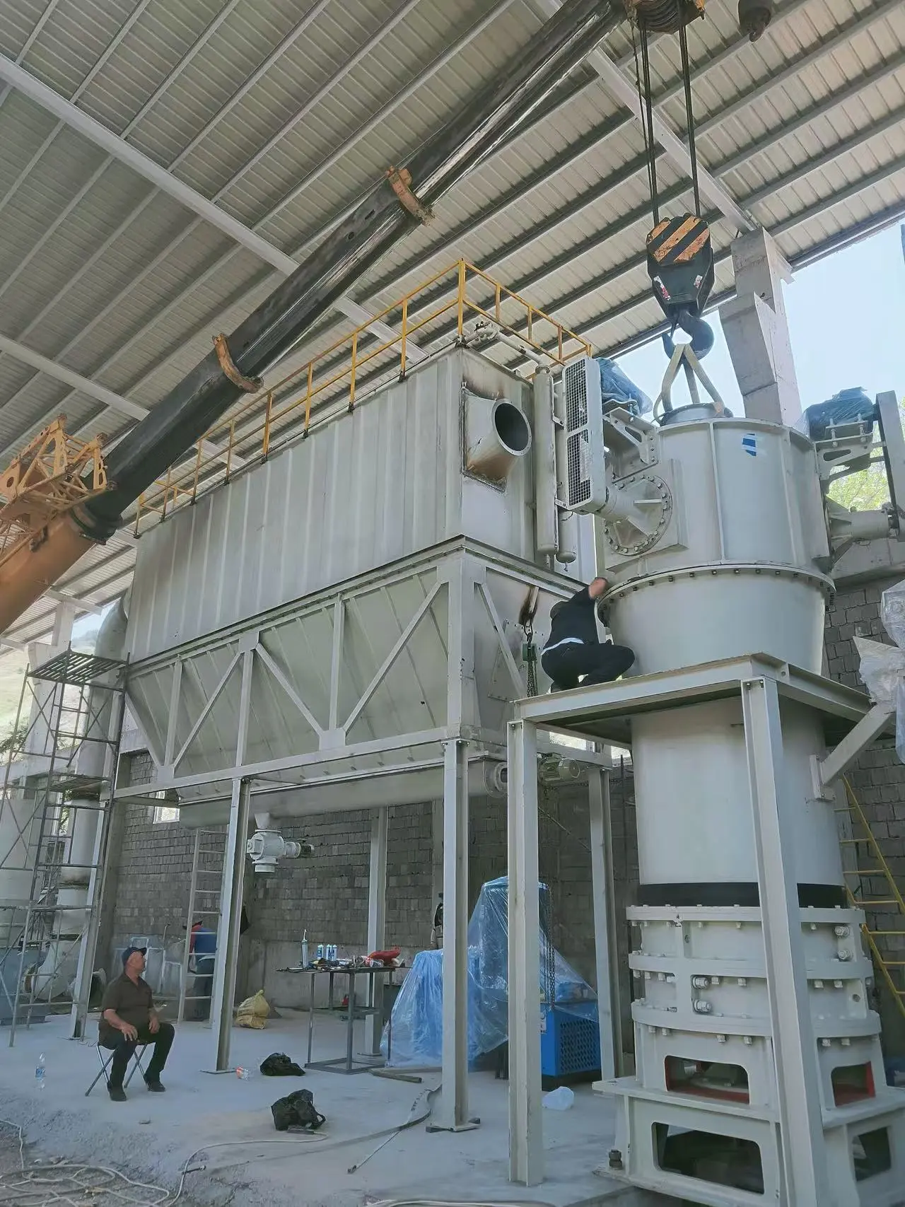 multi impeller classifier grinding mill for marble powder production